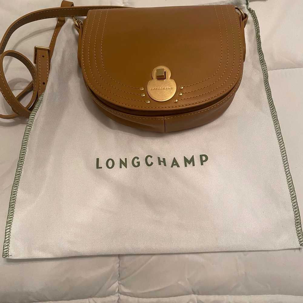 Longchamp Tan Leather Crossbody New - image 1