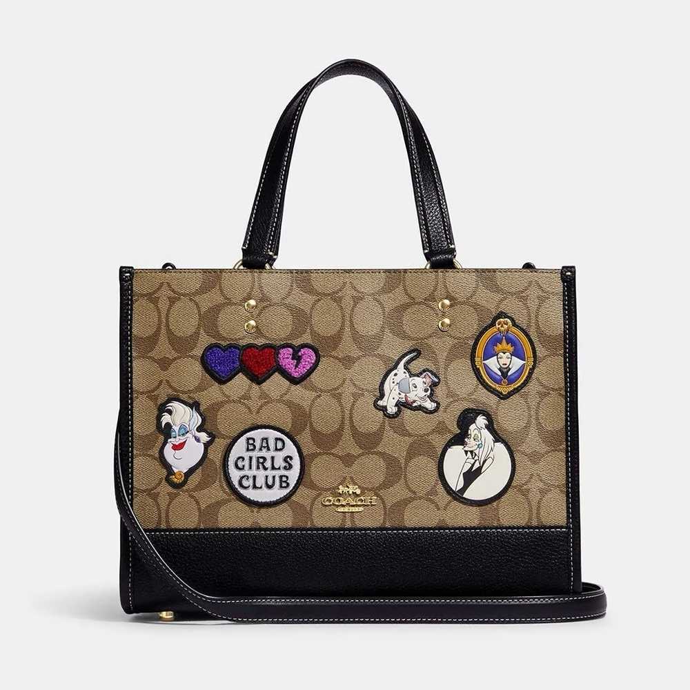 Disney X Coach Bag Dempsey Carryall In Signature … - image 4