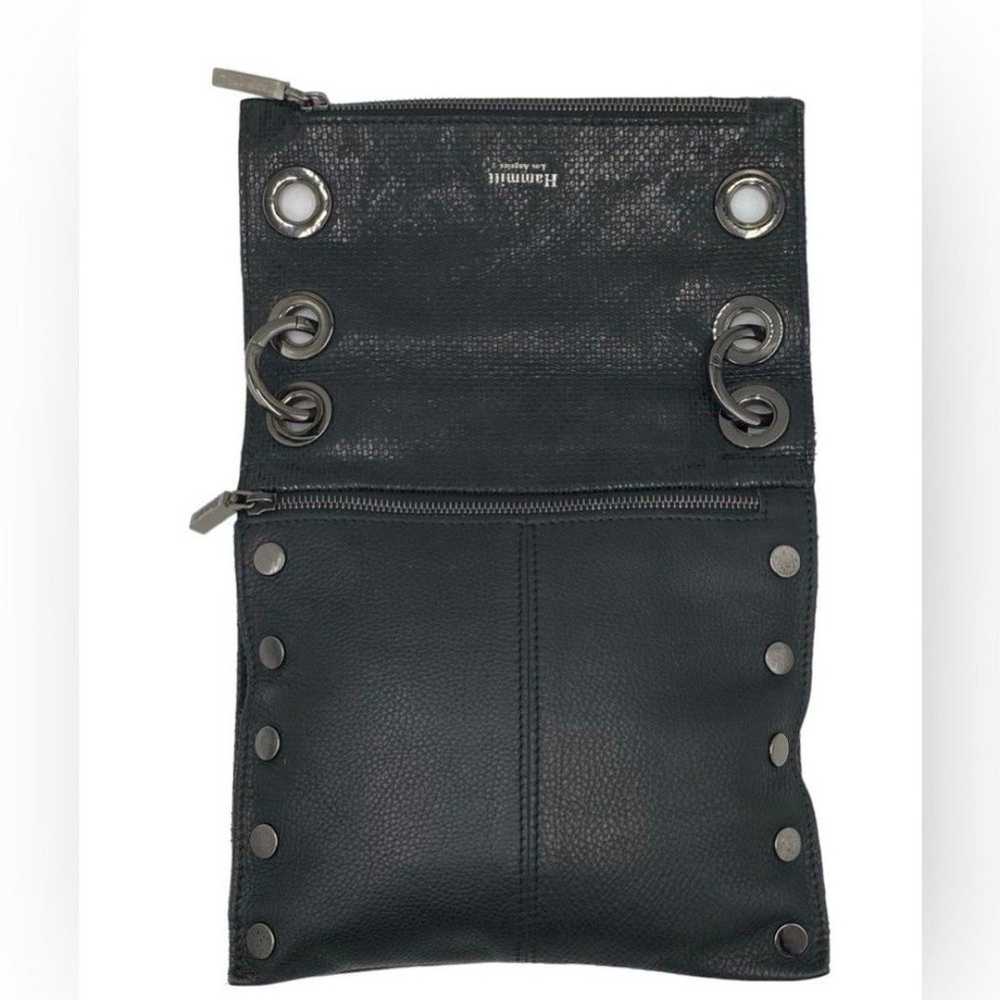 Hammitt Montana Medium Reversible Black Leather C… - image 7