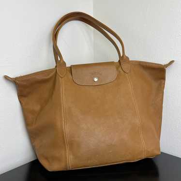 LONGCHAMP Le Pilage Xtra Medium Leather Tote bag