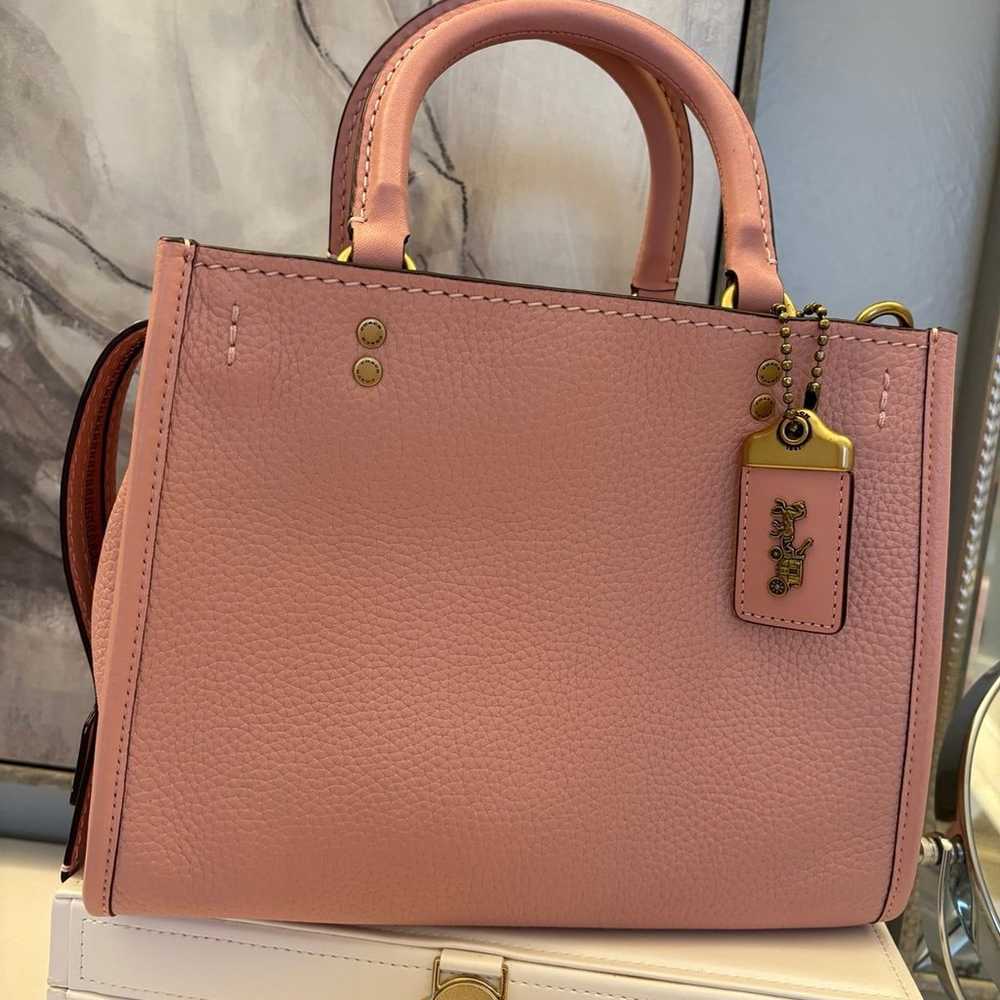 Coach Rogue 25 In Peony Pink - image 1