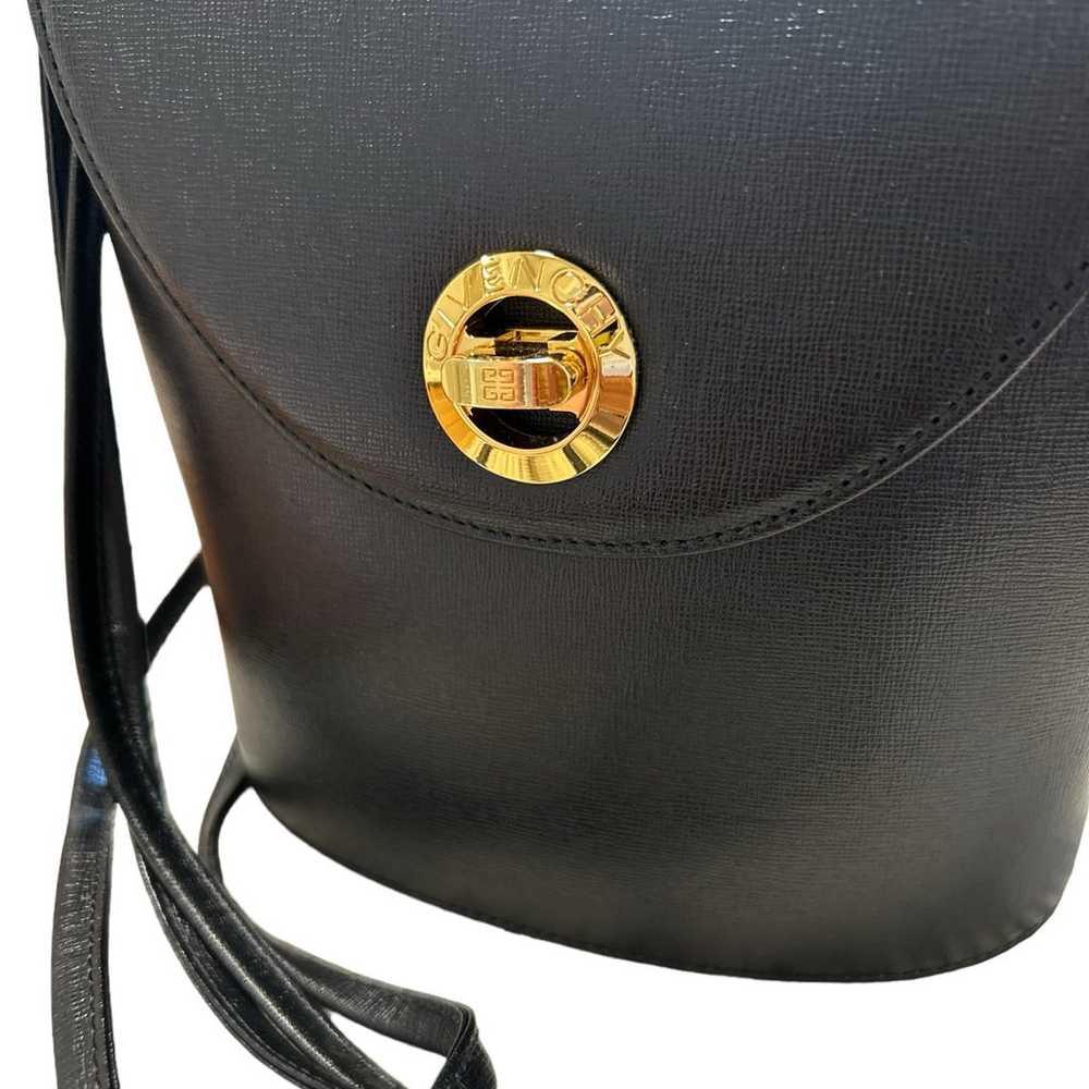Givenchy Turn Lock Logo Leather Crossbody Bag - image 2