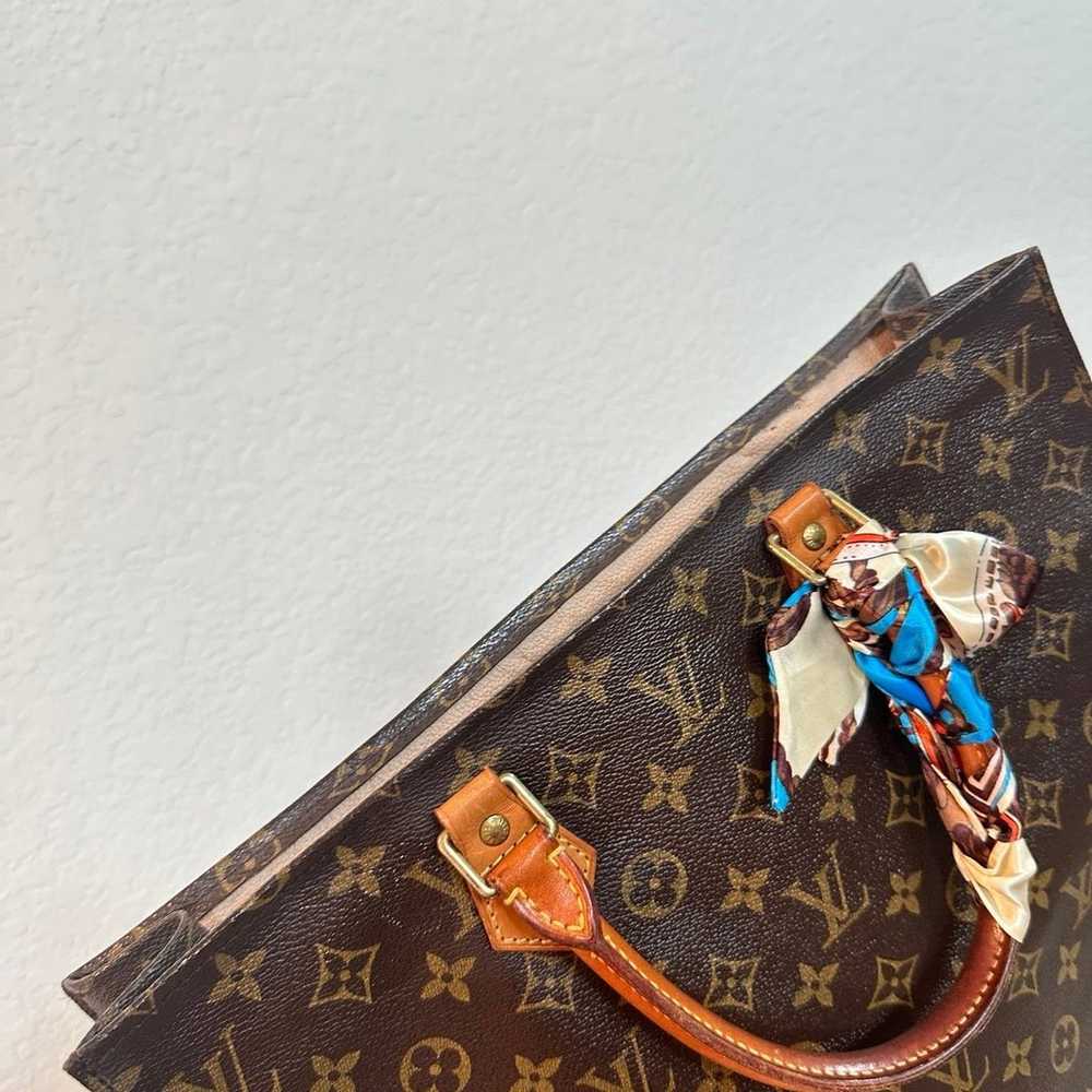 Louis Vuitton Sac Plat GM Monogram Handbag - image 6