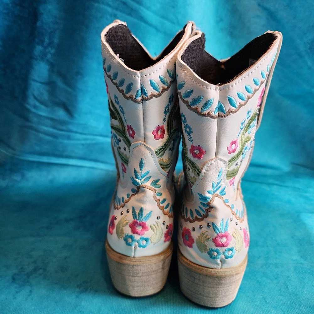 Women's Western Floral cowboy boot - image 5