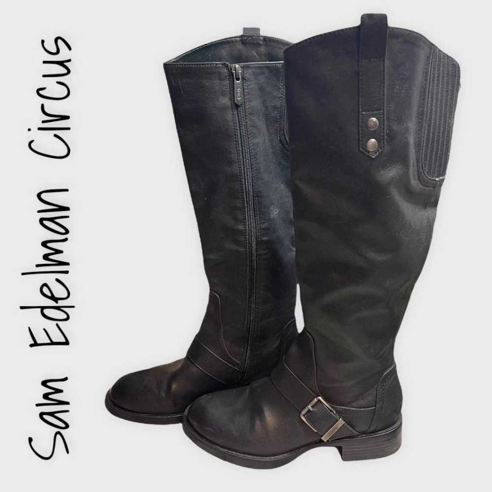 Sam Edelman cCircus black knee-high boots - image 1
