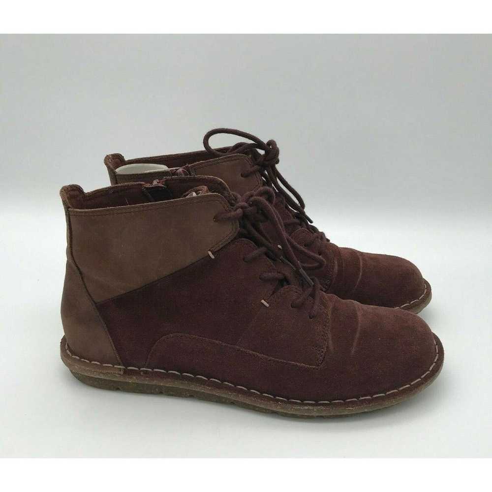 Clarks Collection Tamitha Key Boots 7.5 Suede Lea… - image 3