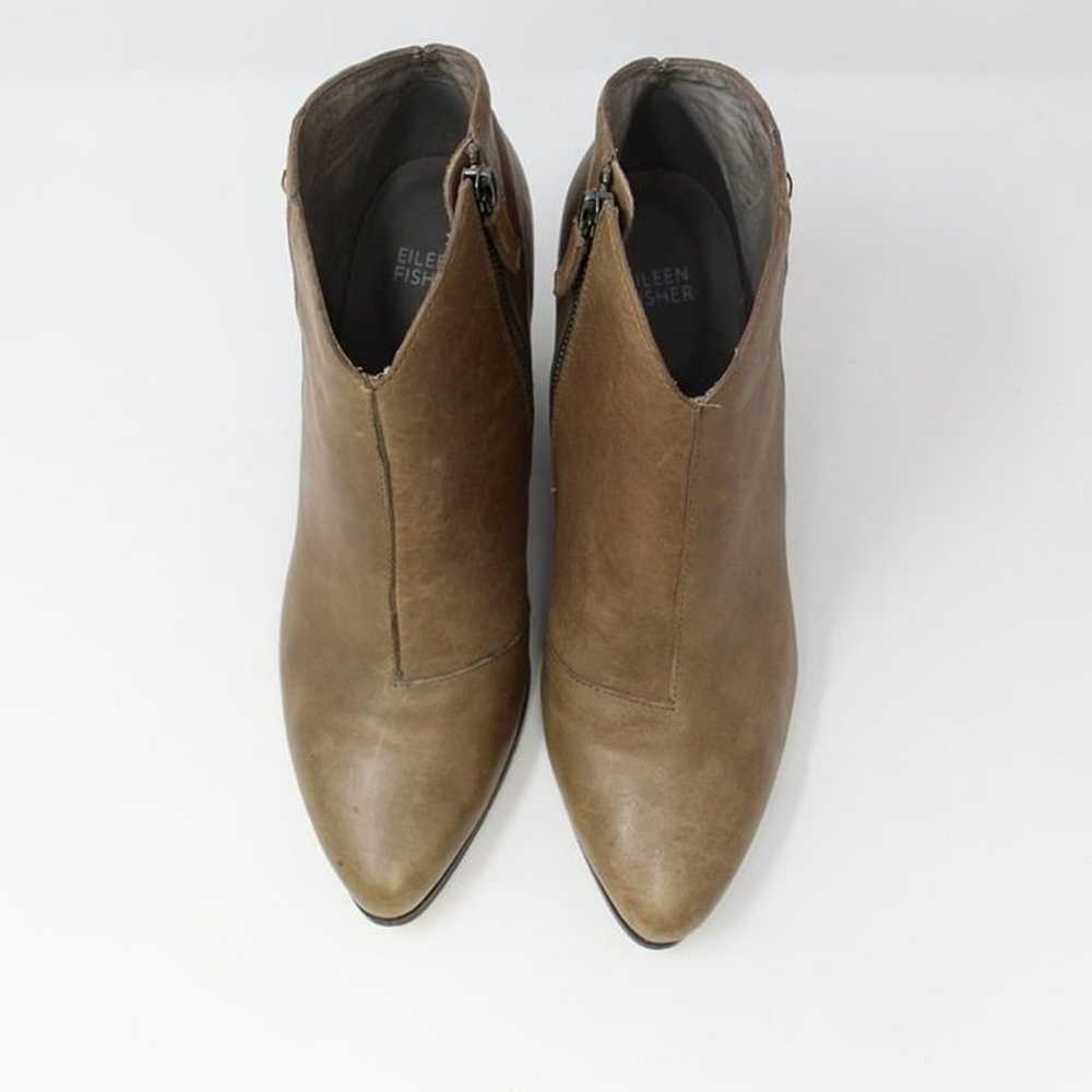 Eileen Fisher Trail Bootie Taupe 10 - image 3