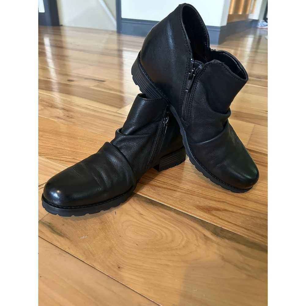 Clarks Clarkwell Zip Women's Ankle Boot Black Lea… - image 4