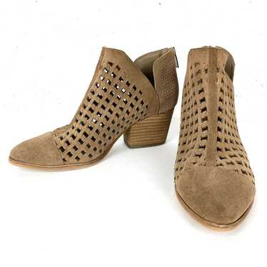 Vince Camuto Womens Neeja Suede Booties Textured … - image 1