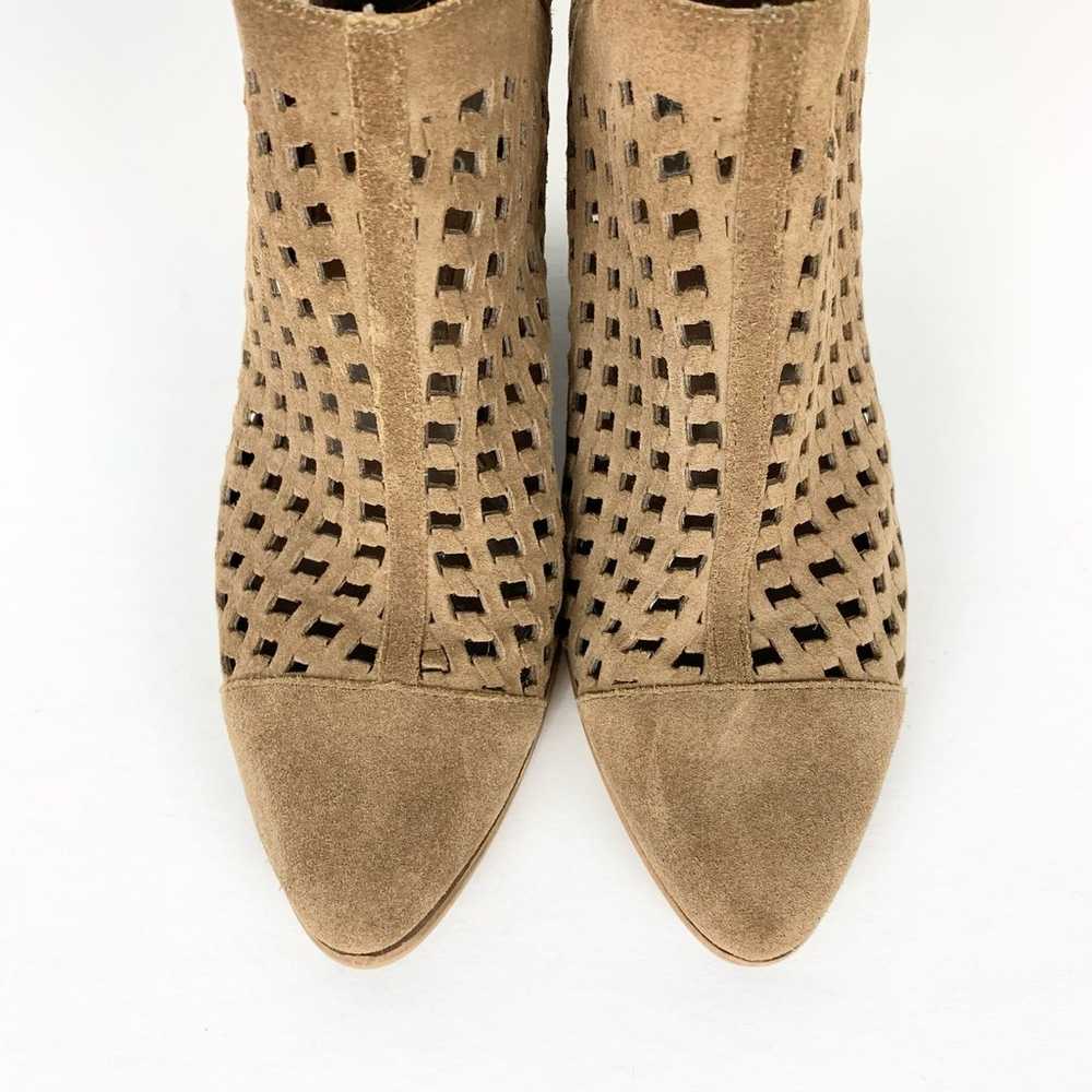 Vince Camuto Womens Neeja Suede Booties Textured … - image 3