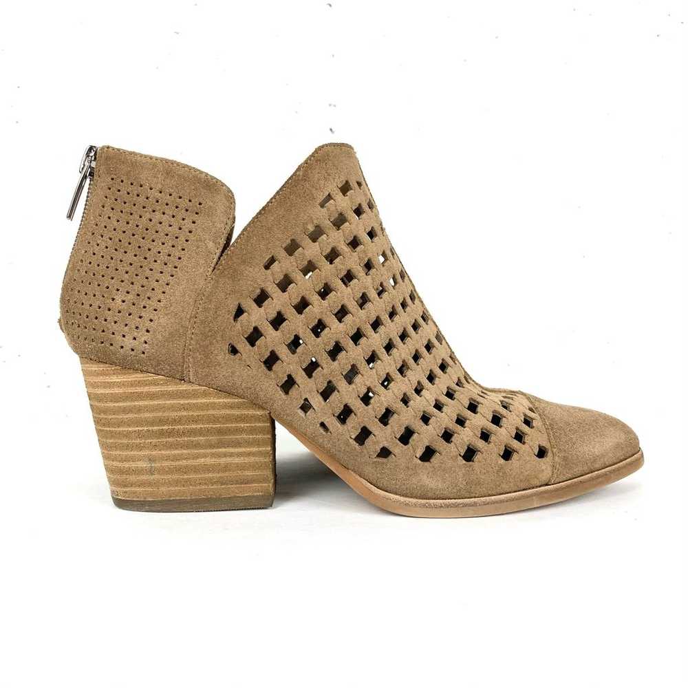 Vince Camuto Womens Neeja Suede Booties Textured … - image 5