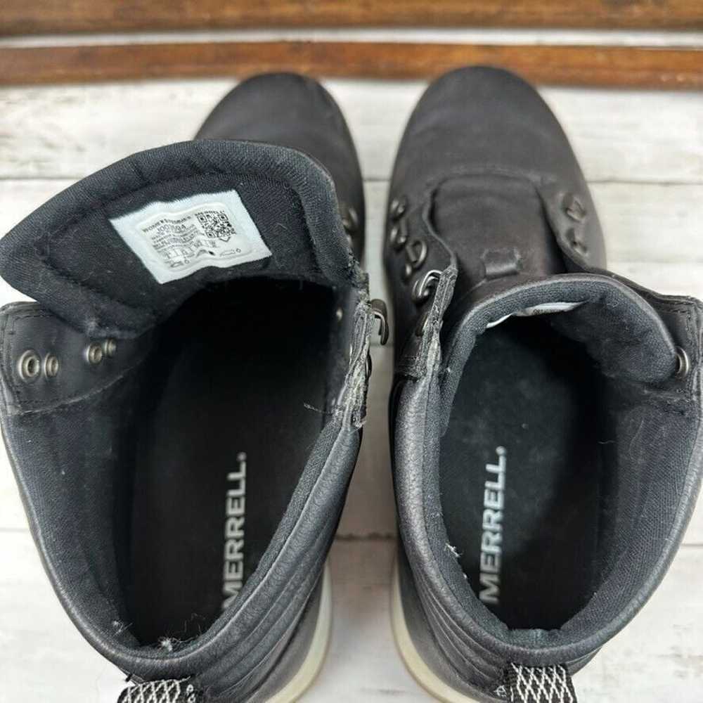 Merrell Alpine Hiker Boots Womens size 8 Black Ve… - image 8