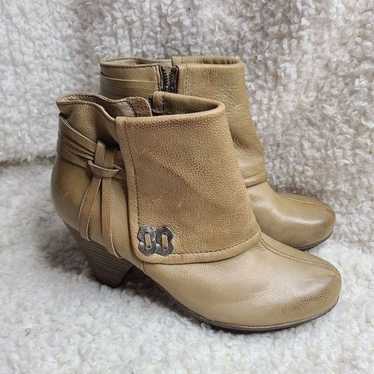OTBT Ballard WA Tan Leather Ankle Boots sz 10 - image 1
