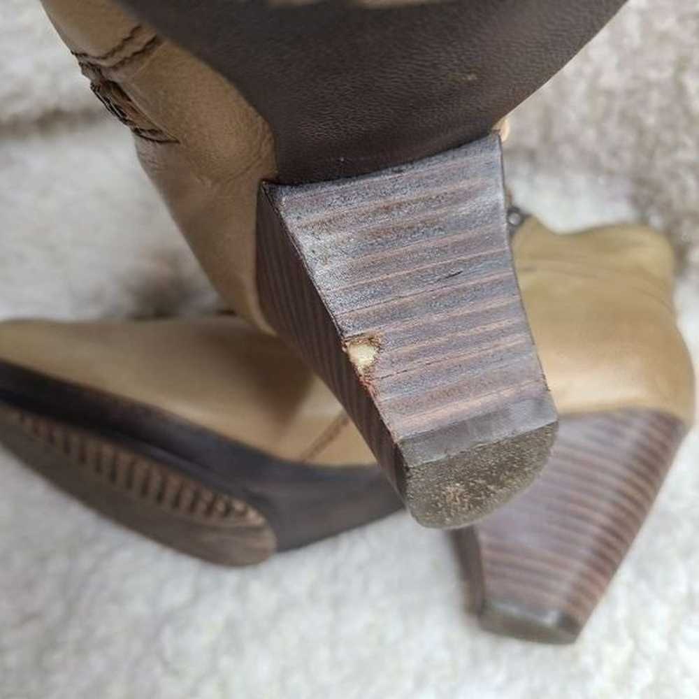 OTBT Ballard WA Tan Leather Ankle Boots sz 10 - image 7