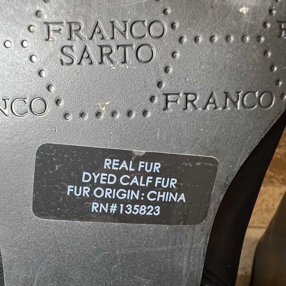 Franco Sarto Quasar Leather Leopard Print Ankle B… - image 10