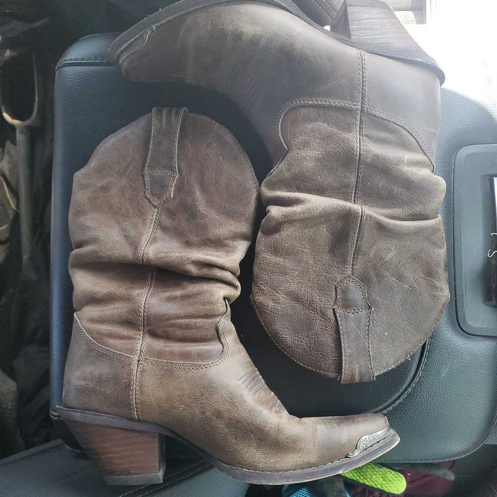 durango cowboy boots women size 6 - image 1
