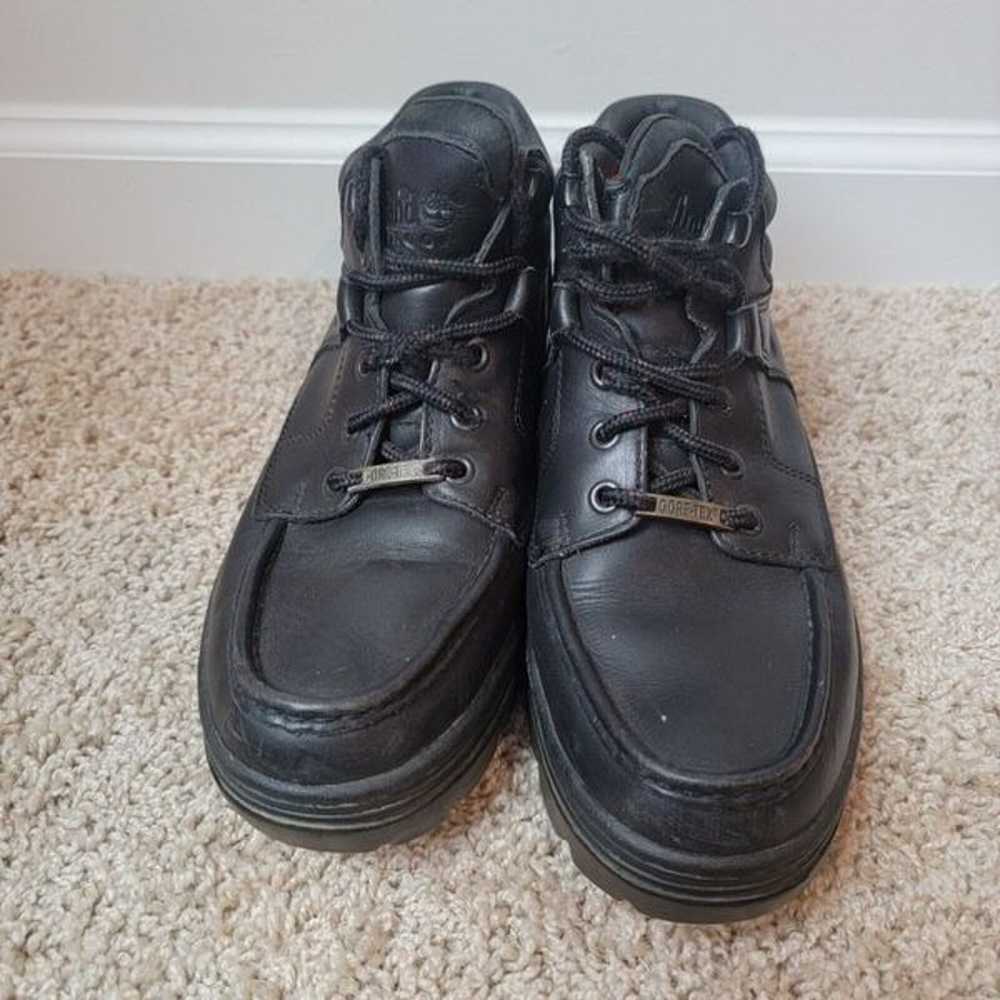 Timberland Vintage Boots Womens Size 8.5 W Black … - image 7