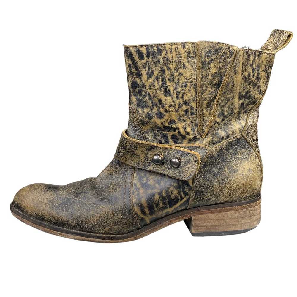 Spirit By Lucchese Olivia Leather Distressed Ankl… - image 3