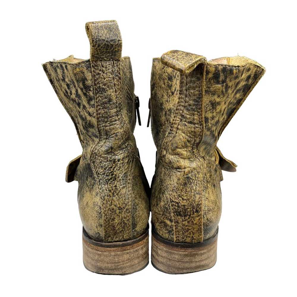 Spirit By Lucchese Olivia Leather Distressed Ankl… - image 8