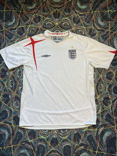 Jersey × Soccer Jersey × Streetwear Umbro England… - image 1