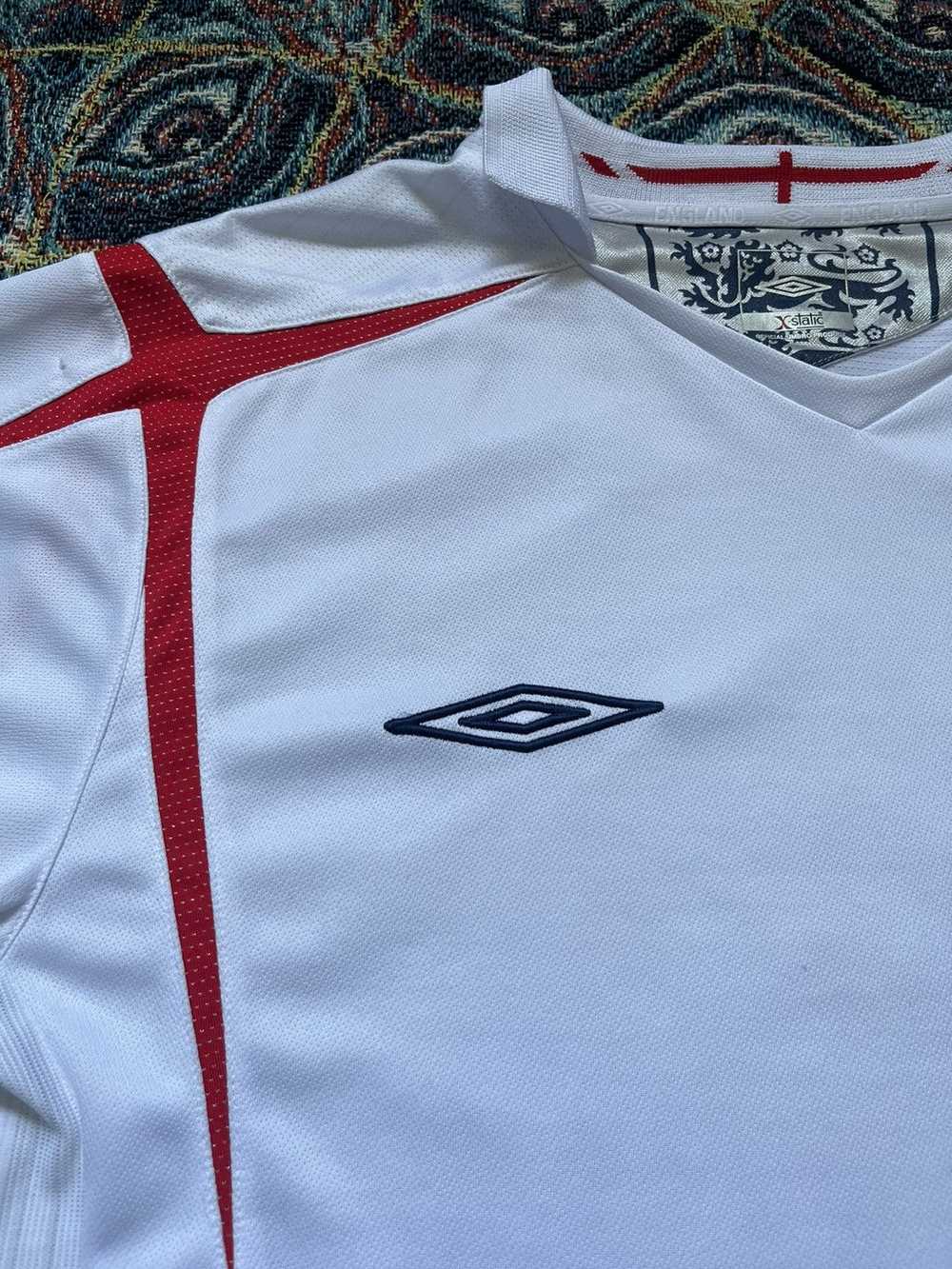 Jersey × Soccer Jersey × Streetwear Umbro England… - image 3