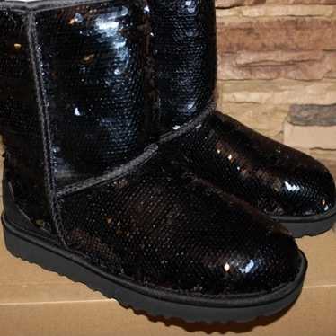 UGG Australia Black Sequin Boots