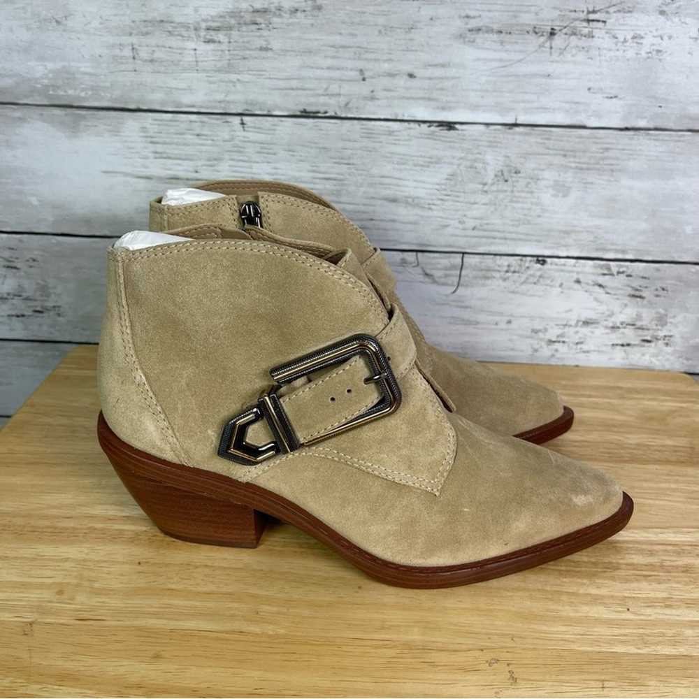 Vince Camuto Ashena Suede Ankle Boots Size 7.5 - image 2