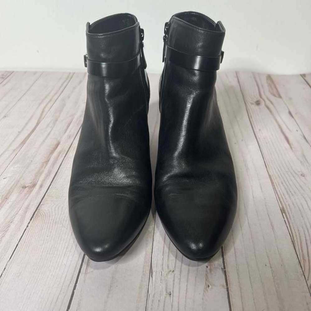 Cole Haan Grand Os Black Leather Ankle Boots - image 6