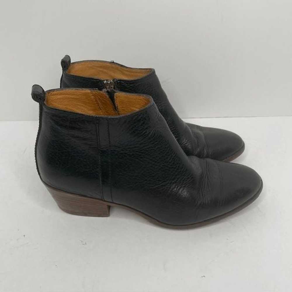 Madewell Black Leather Booties - image 1