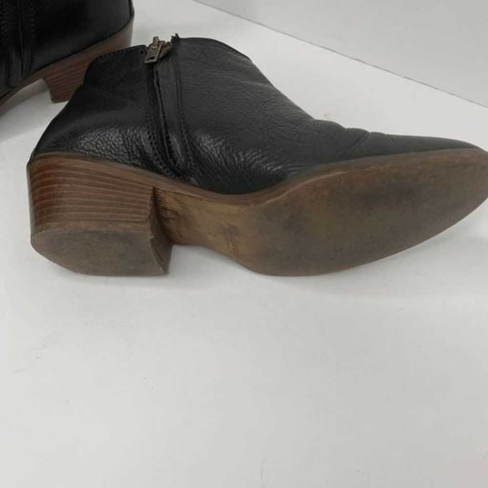 Madewell Black Leather Booties - image 5