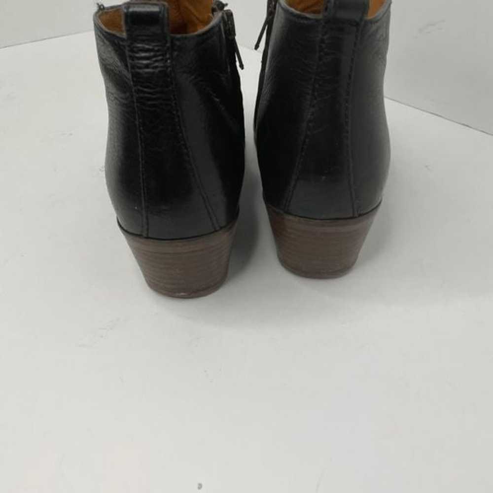 Madewell Black Leather Booties - image 6