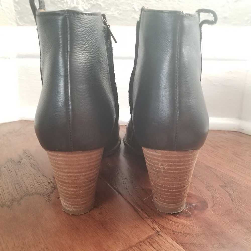 Madewell Black Leather Booties - image 7