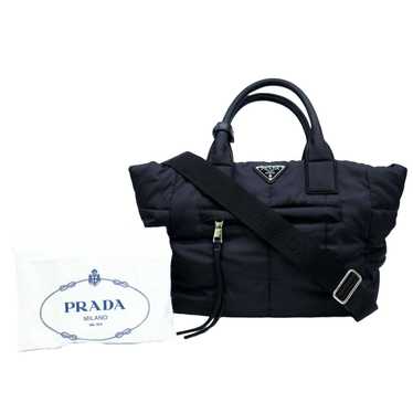 Prada PRADA Tessuto bomber shoulder handbag tote … - image 1