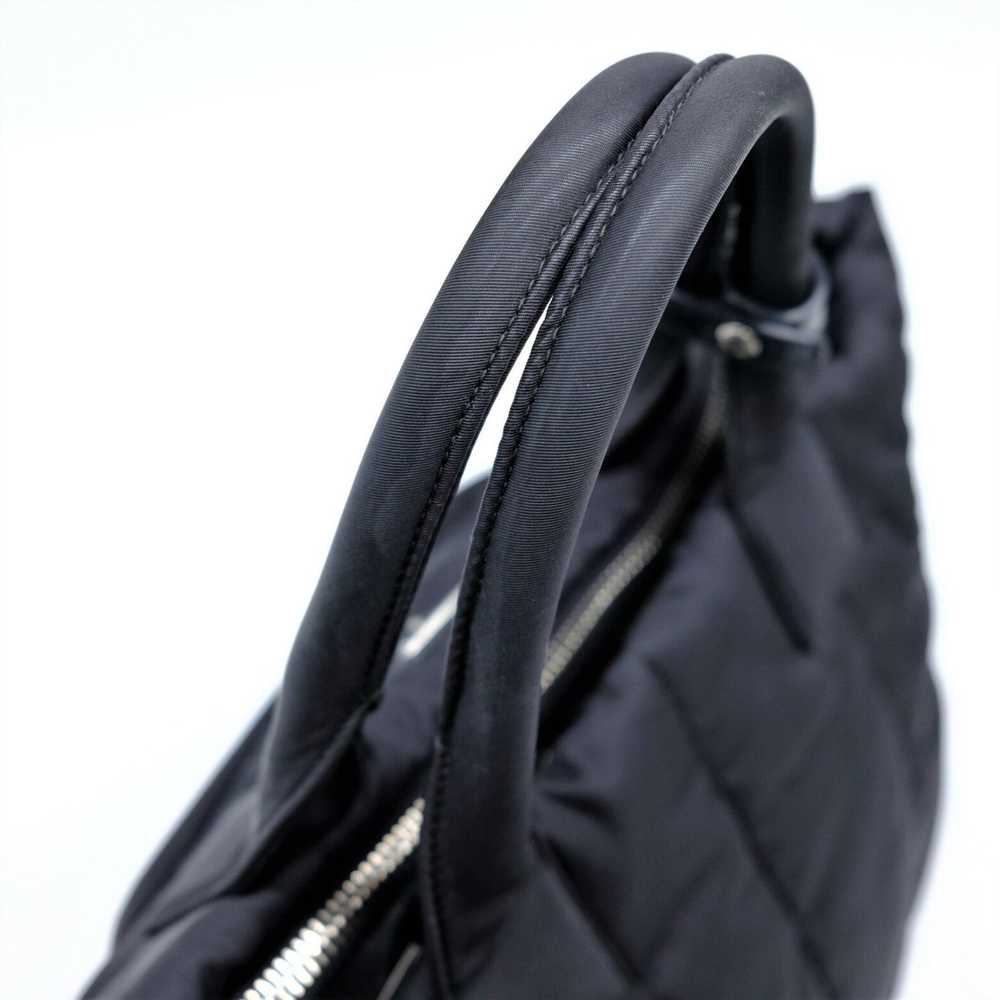 Prada PRADA Tessuto bomber shoulder handbag tote … - image 8