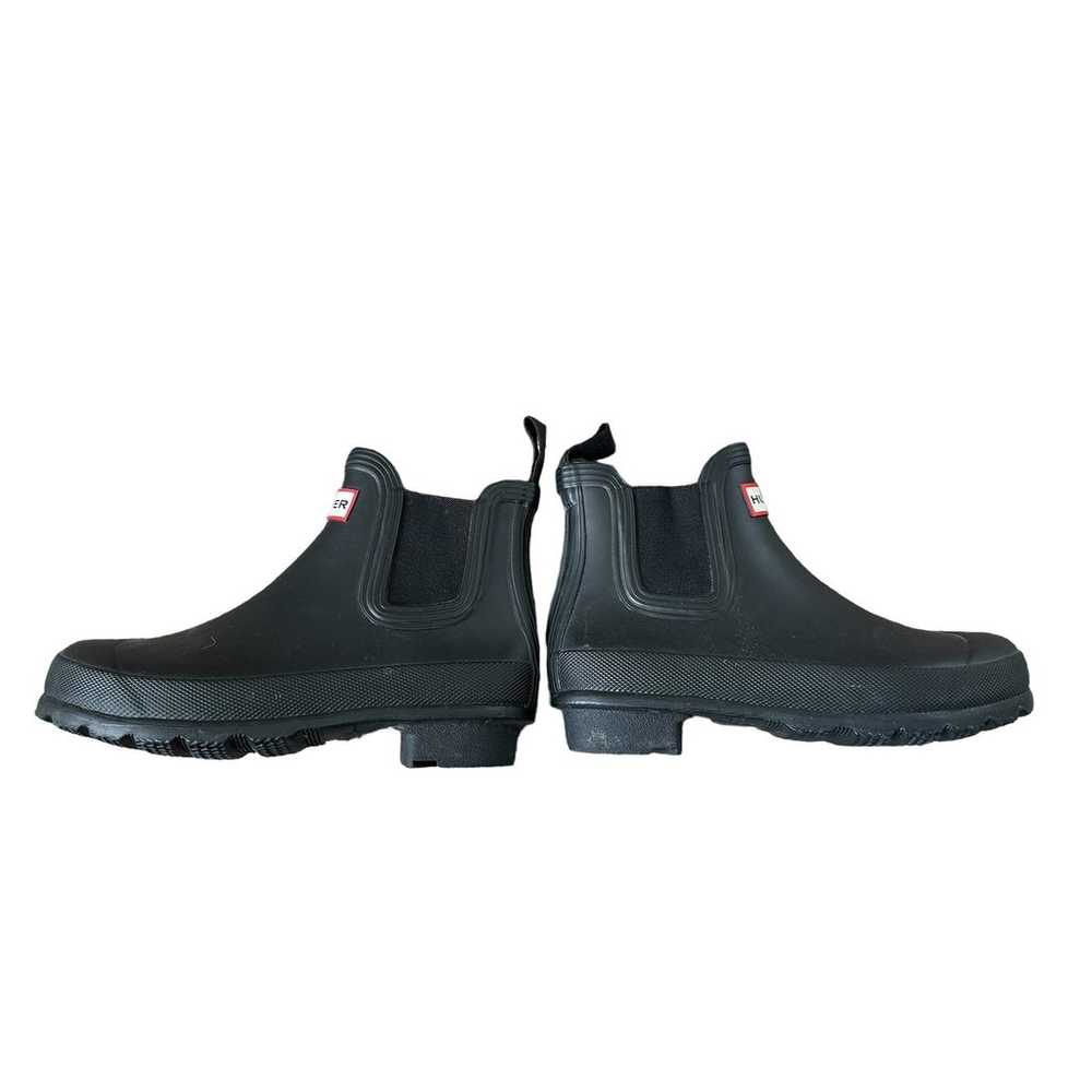 HUNTER ORIGINAL CHELSEA Boots Wellies Black Women… - image 2