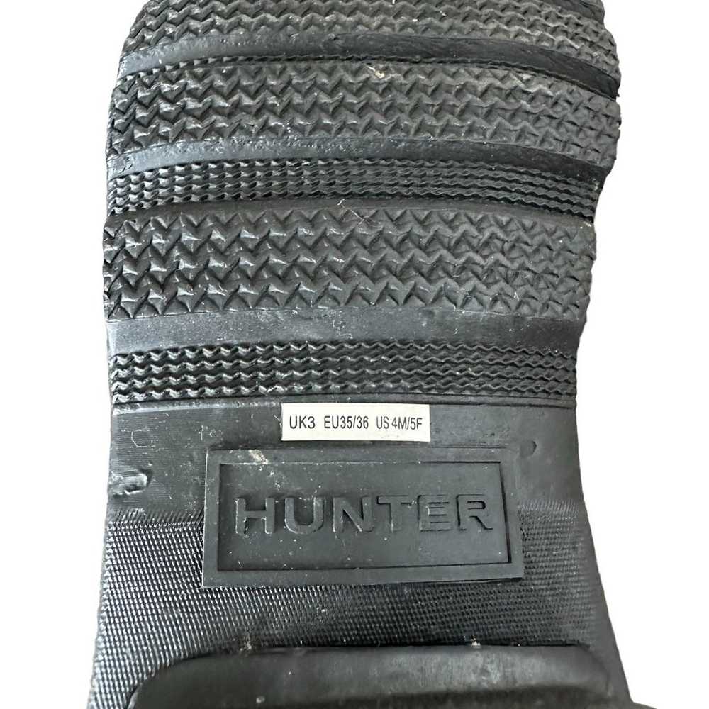 HUNTER ORIGINAL CHELSEA Boots Wellies Black Women… - image 4