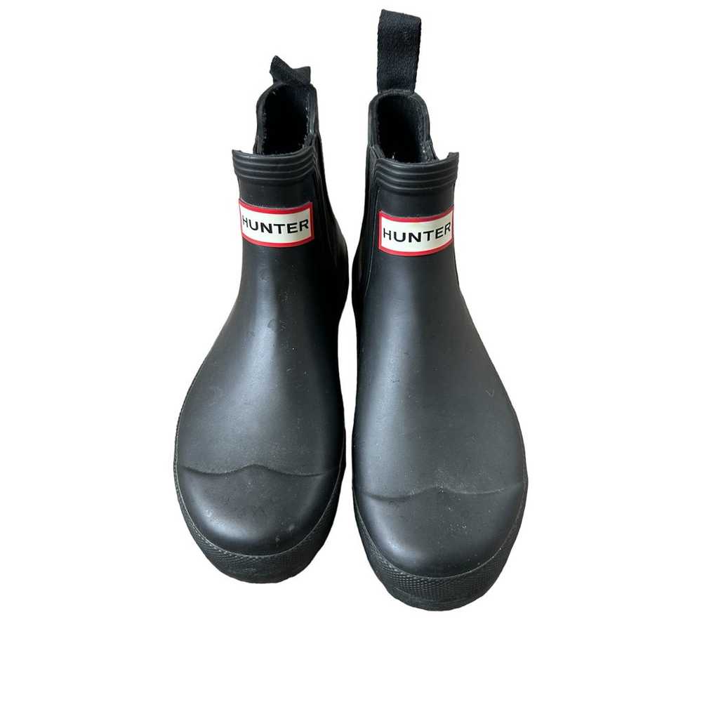 HUNTER ORIGINAL CHELSEA Boots Wellies Black Women… - image 6