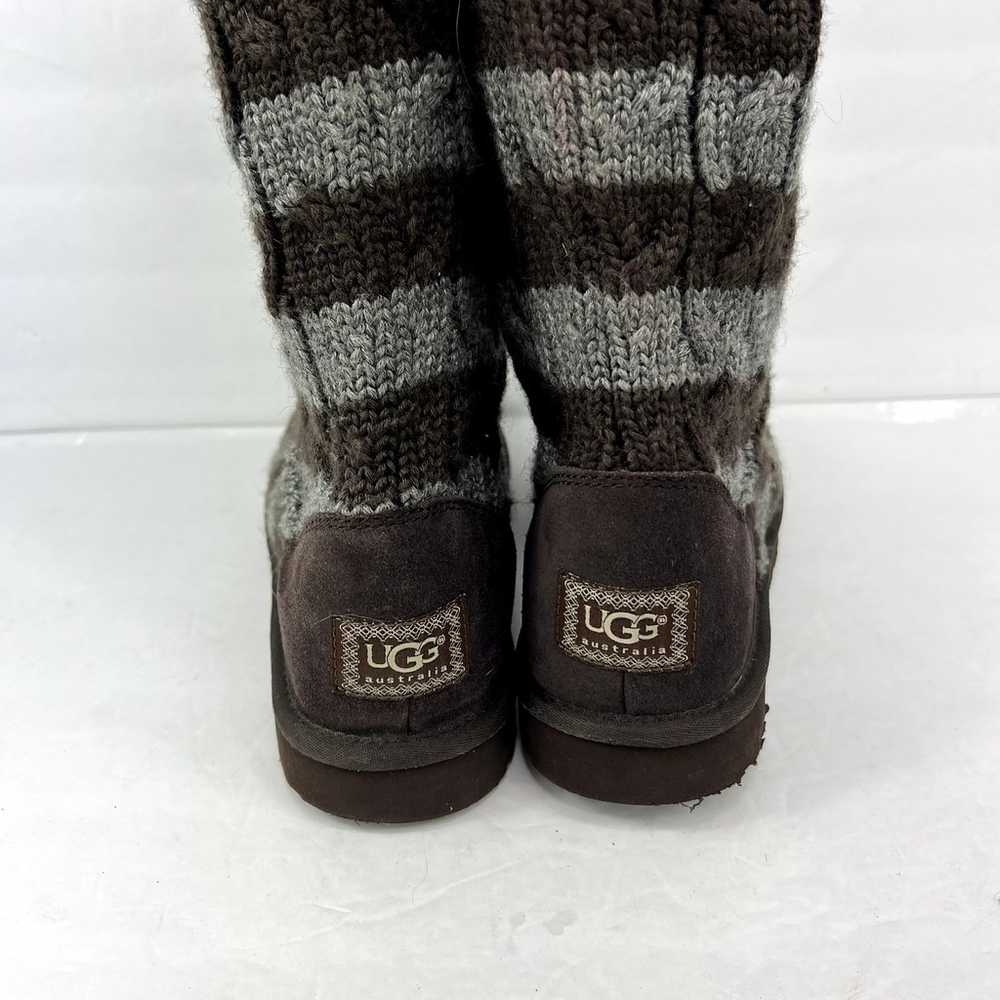 Ugg Women's Classic Tall Stripe Cable Knit Sheeps… - image 5