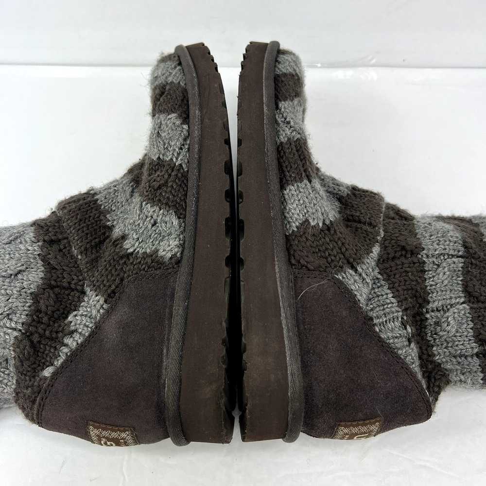 Ugg Women's Classic Tall Stripe Cable Knit Sheeps… - image 8