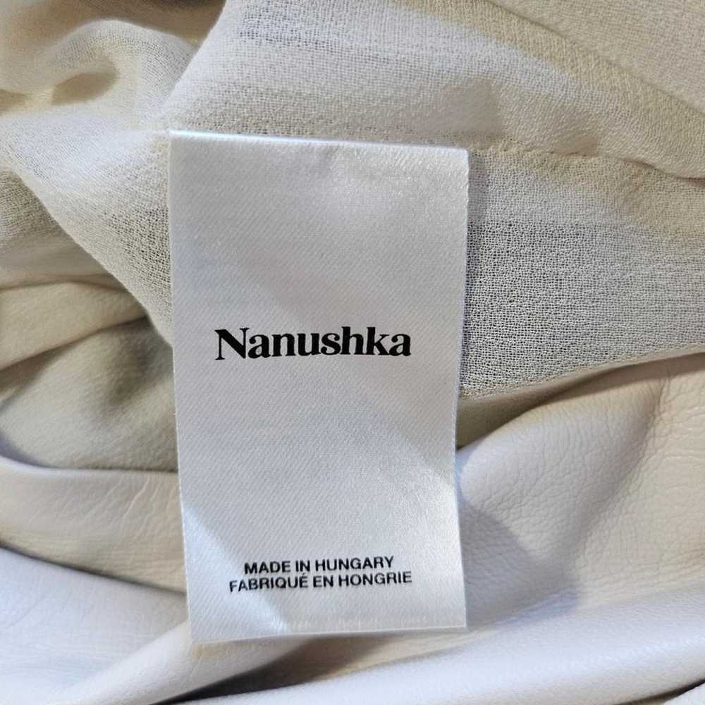 Nanushka Vegan leather mini skirt - image 8