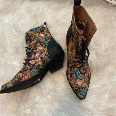 Jeffrey Campbell Patterned Boots