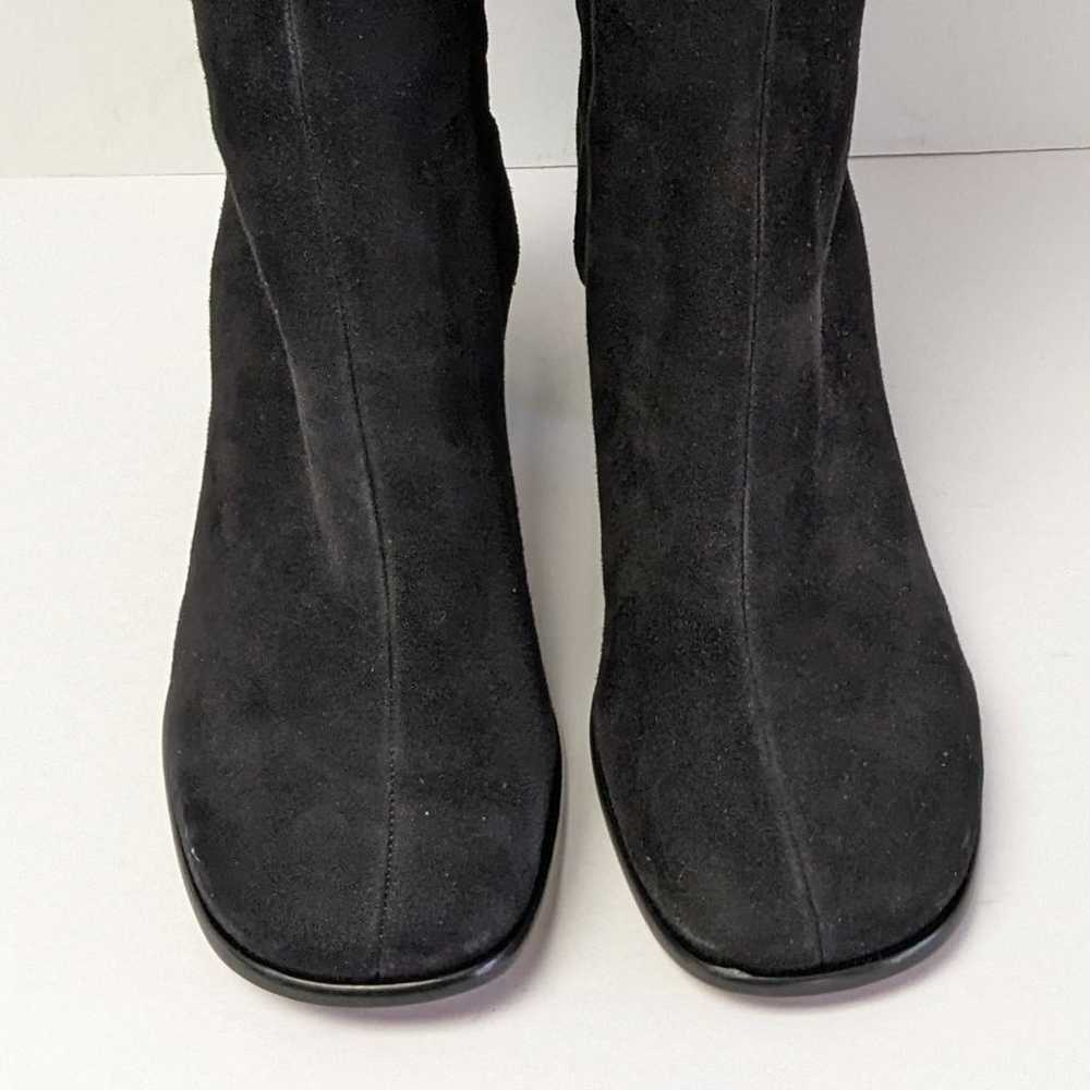 Vince Maggie Tall Knee High Boots, Black Suede, W… - image 3