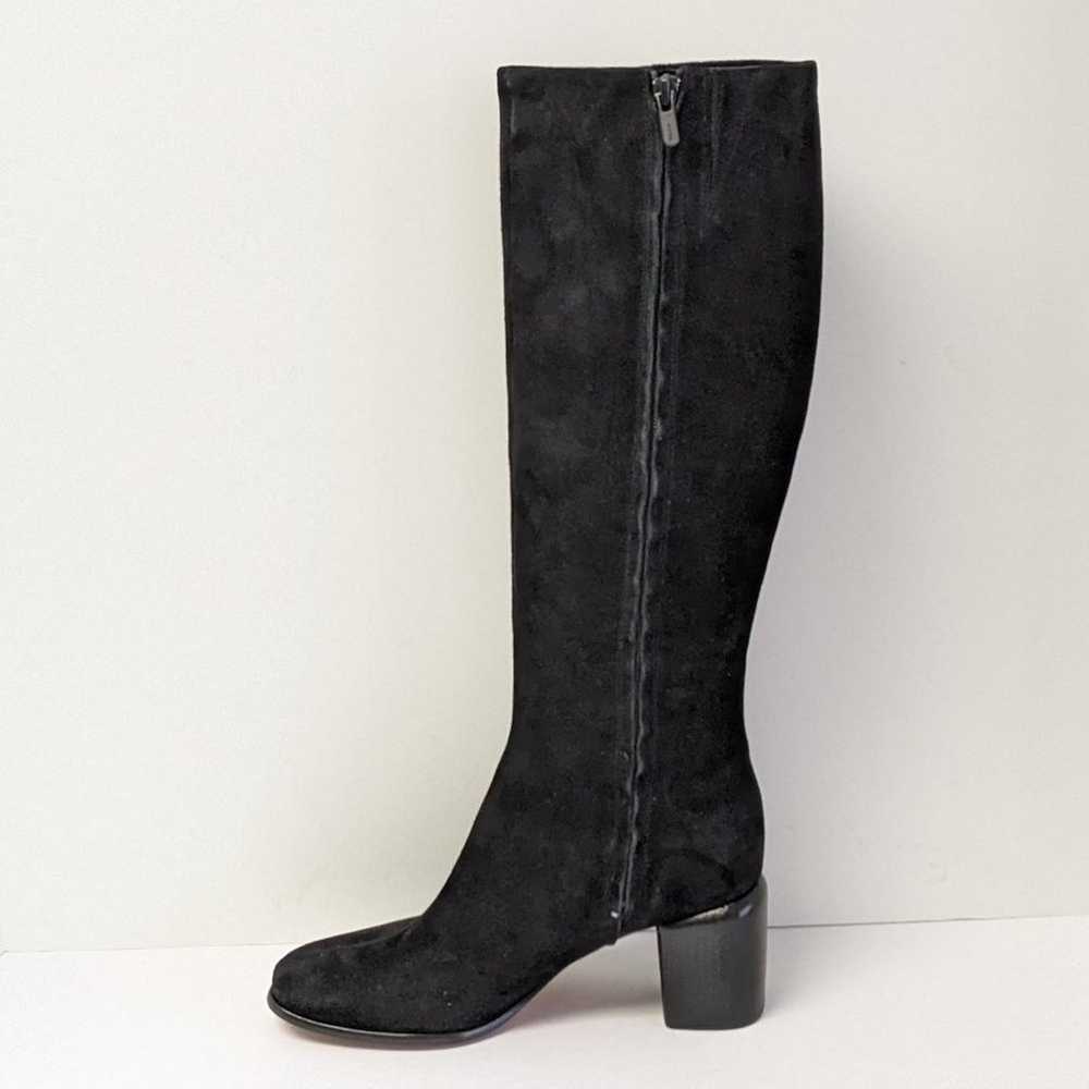 Vince Maggie Tall Knee High Boots, Black Suede, W… - image 4