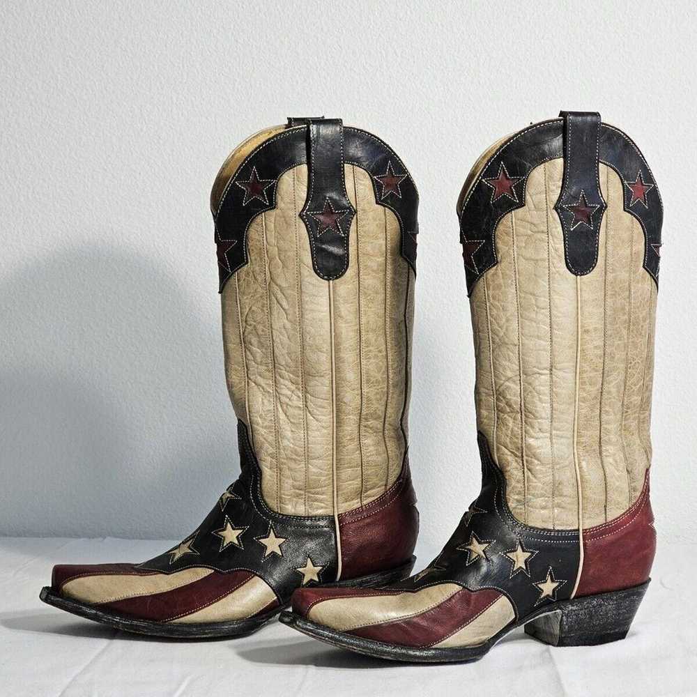 Old Gringo Yippee Ki Yay Cowboy Boots Womens 6 B … - image 2