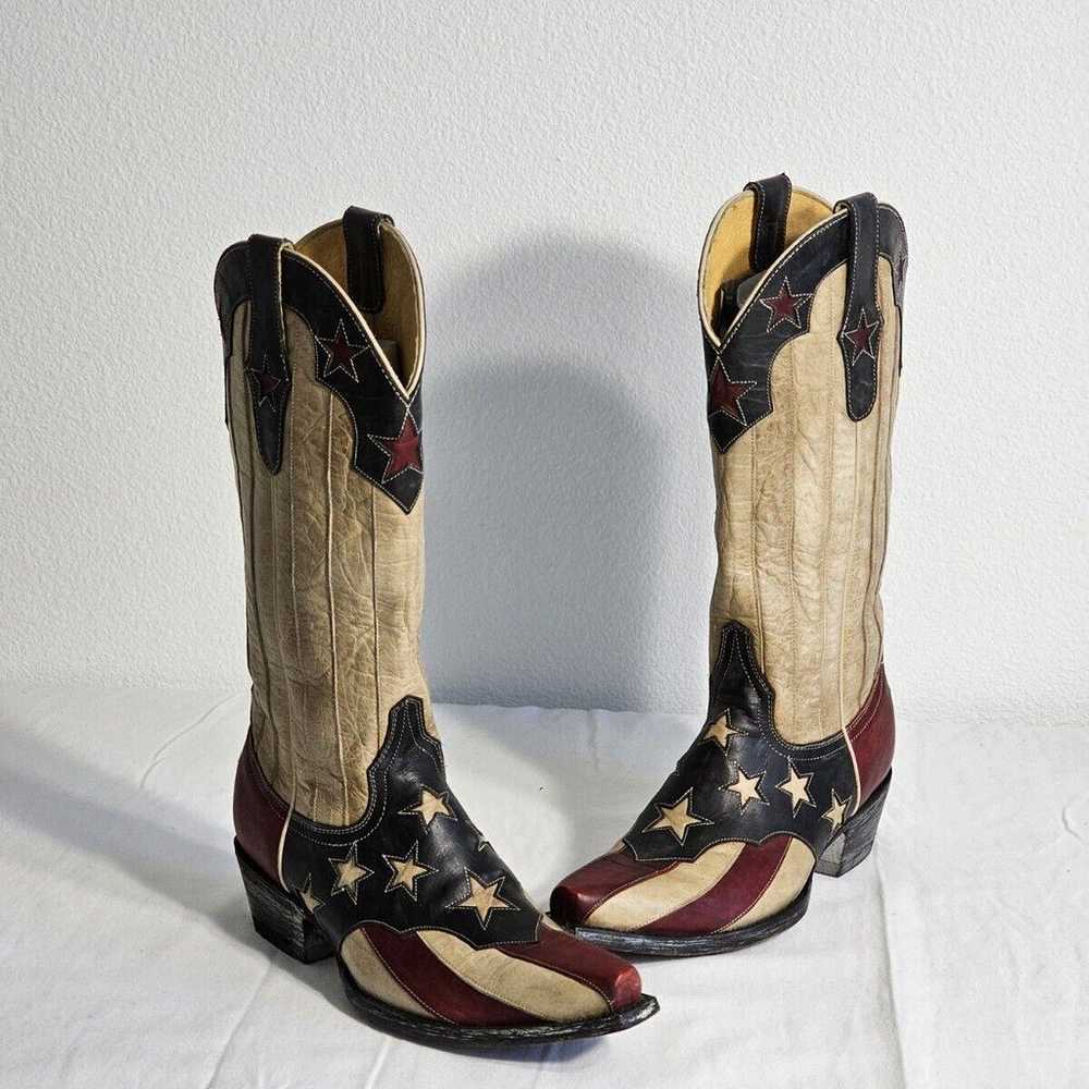 Old Gringo Yippee Ki Yay Cowboy Boots Womens 6 B … - image 3