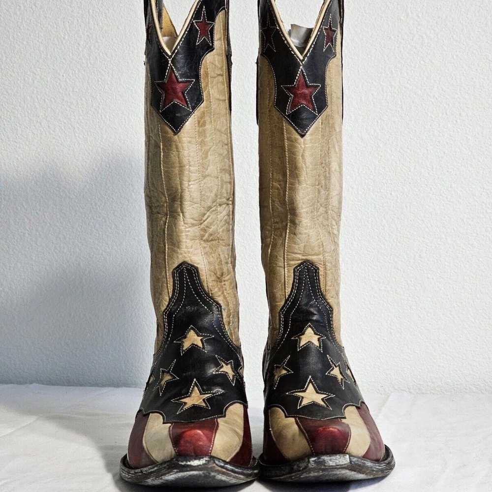 Old Gringo Yippee Ki Yay Cowboy Boots Womens 6 B … - image 5