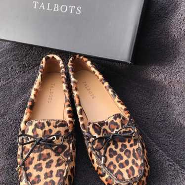 Talbots leopard spotted flats - image 1
