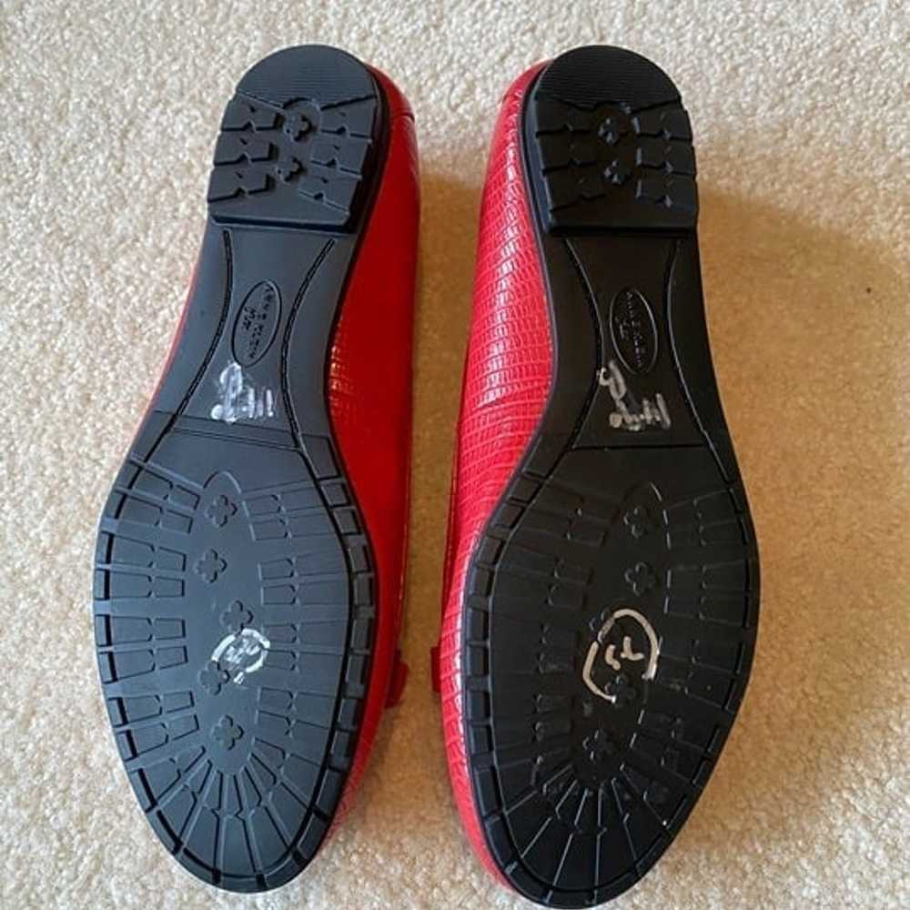 Anne Klein iflex flats Size 7.5 Red women shoes /… - image 4
