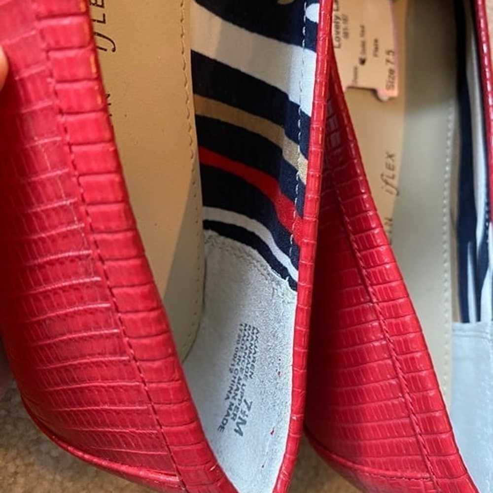 Anne Klein iflex flats Size 7.5 Red women shoes /… - image 6
