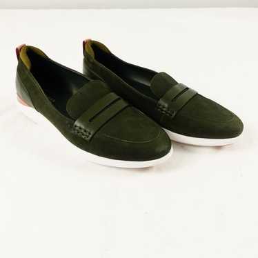 Cole Haan Womens Lady Essex Green Penny Loafers S… - image 1